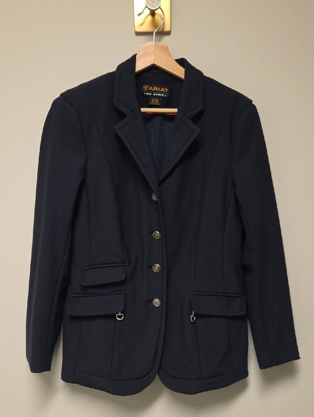 ARIAT Platinum Pro Series Show Coat, Navy Blue, US 12 Regular / 12R